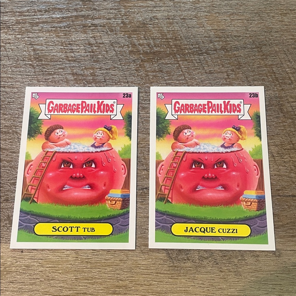 ✨10/$10 GPK SALE✨ Garbage Pail Kids Go on Vacation Base 23a and 23b